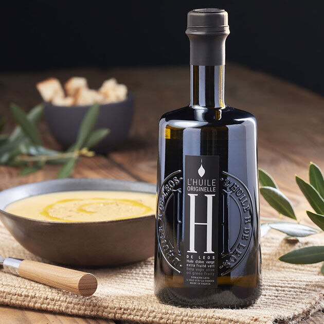 l'huile originelle de leos huile d'olive vierge extra fruité vert